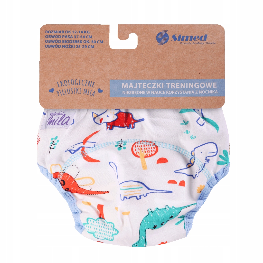 Majtki treningowe Simed dinozaury 12-14 kg 1 szt.