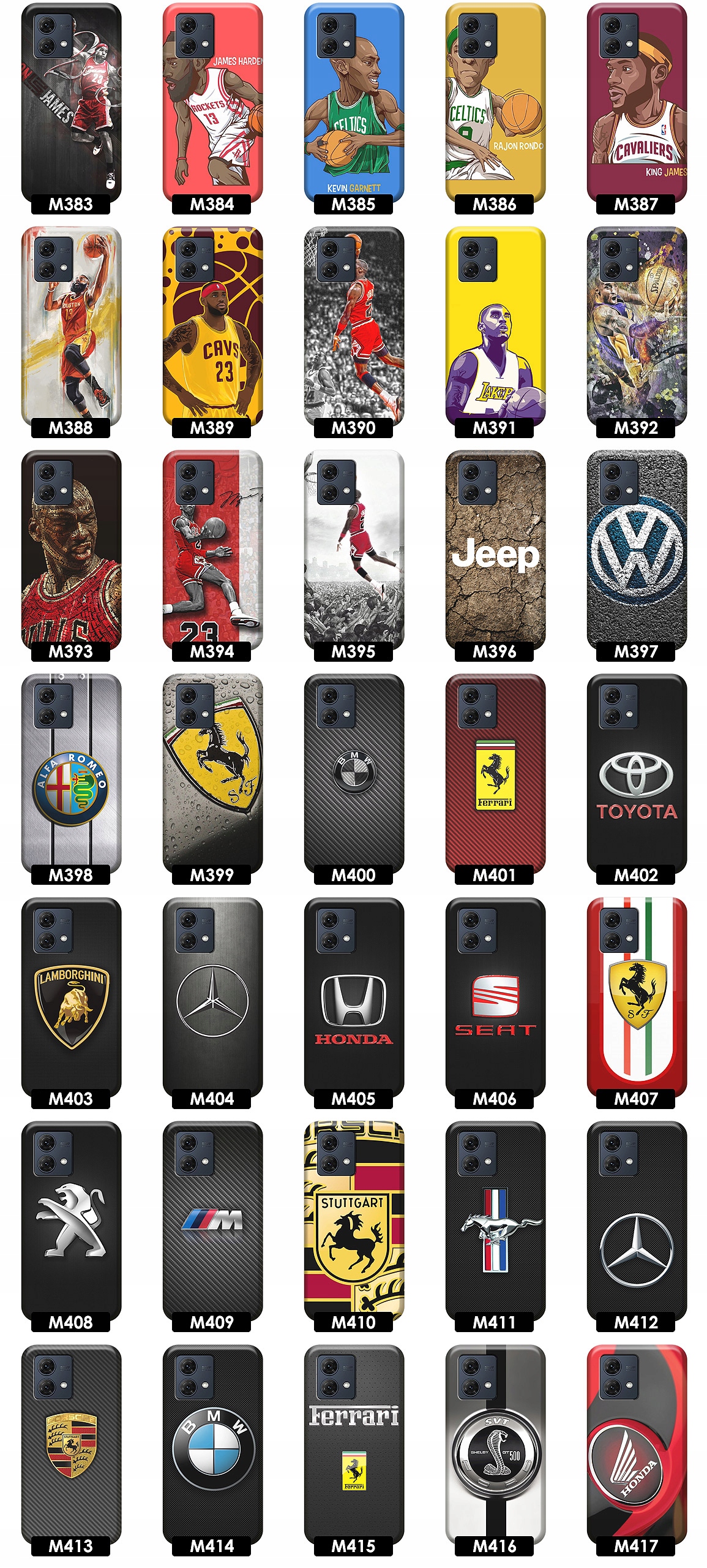 ETUI CASE OBUDOWA NA TELEFON DO MOTOROLA MOTO G84 5G WZORY JAKOŚĆ Typ plecki