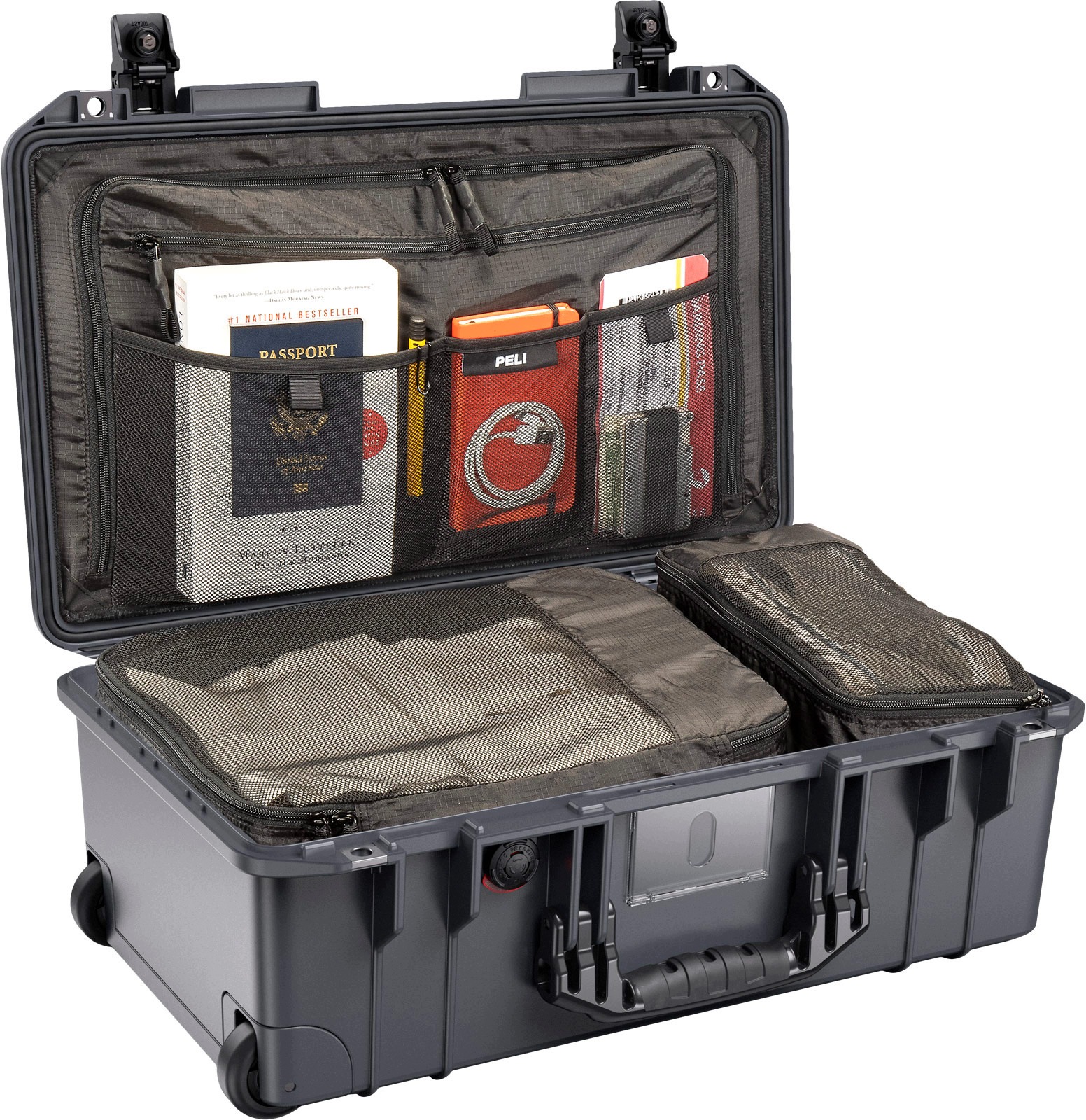 Peli Air 1535 Trvl Bagaż podręczny walizka 55x40x23 grafitowa Tsa