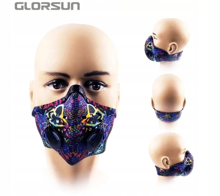 GLORSUN SPORTOWA MASKA ANTYSMOGOWA Marka Inna marka