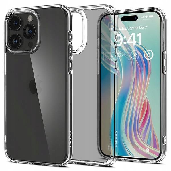Etui do iPhone 15 Pro Spigen Ultra Hybrid Frost Clear