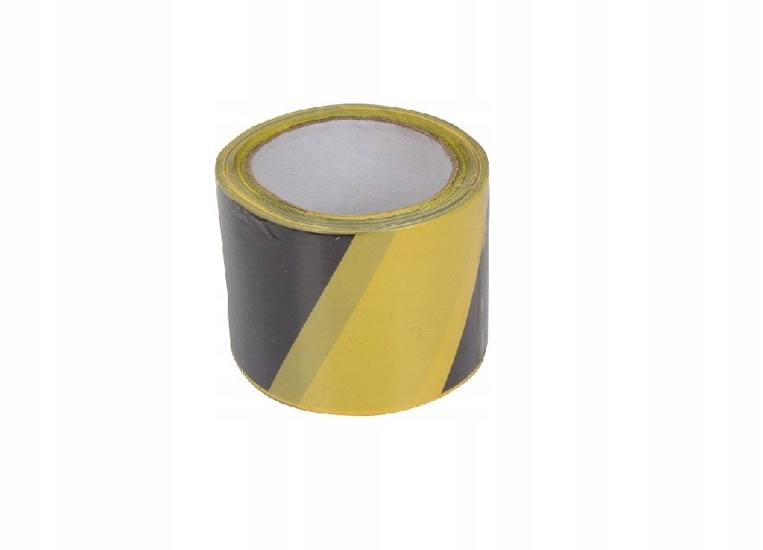 

Taśma ostrzegawcza żółto-czarna 120mm 100m 13167