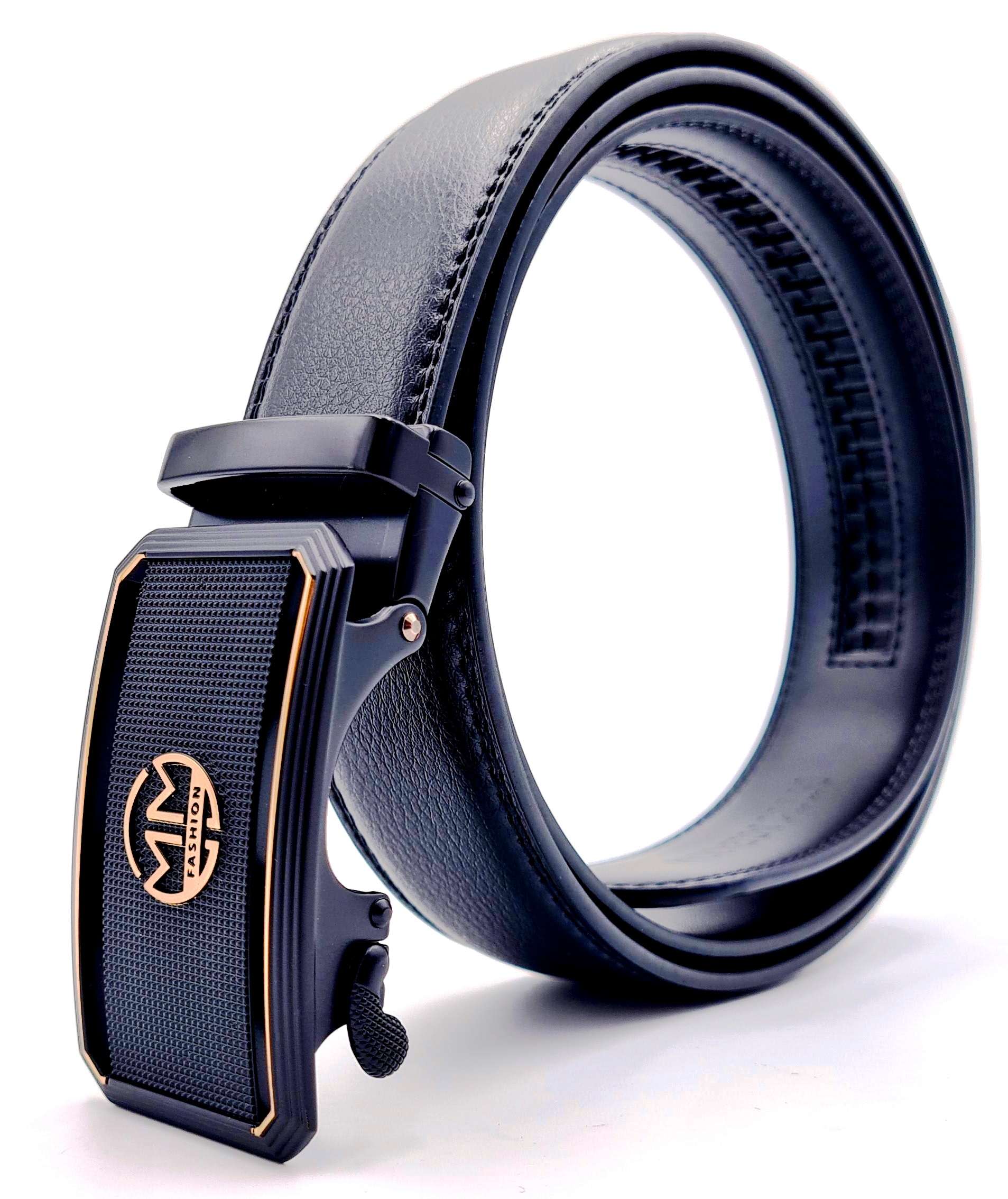 

Pasek męski do spodni Czarny Pasek