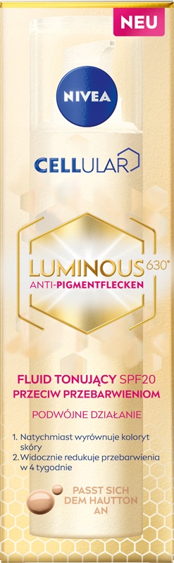 

Nivea Fluid na przebarwienia Cellular Luminous 630