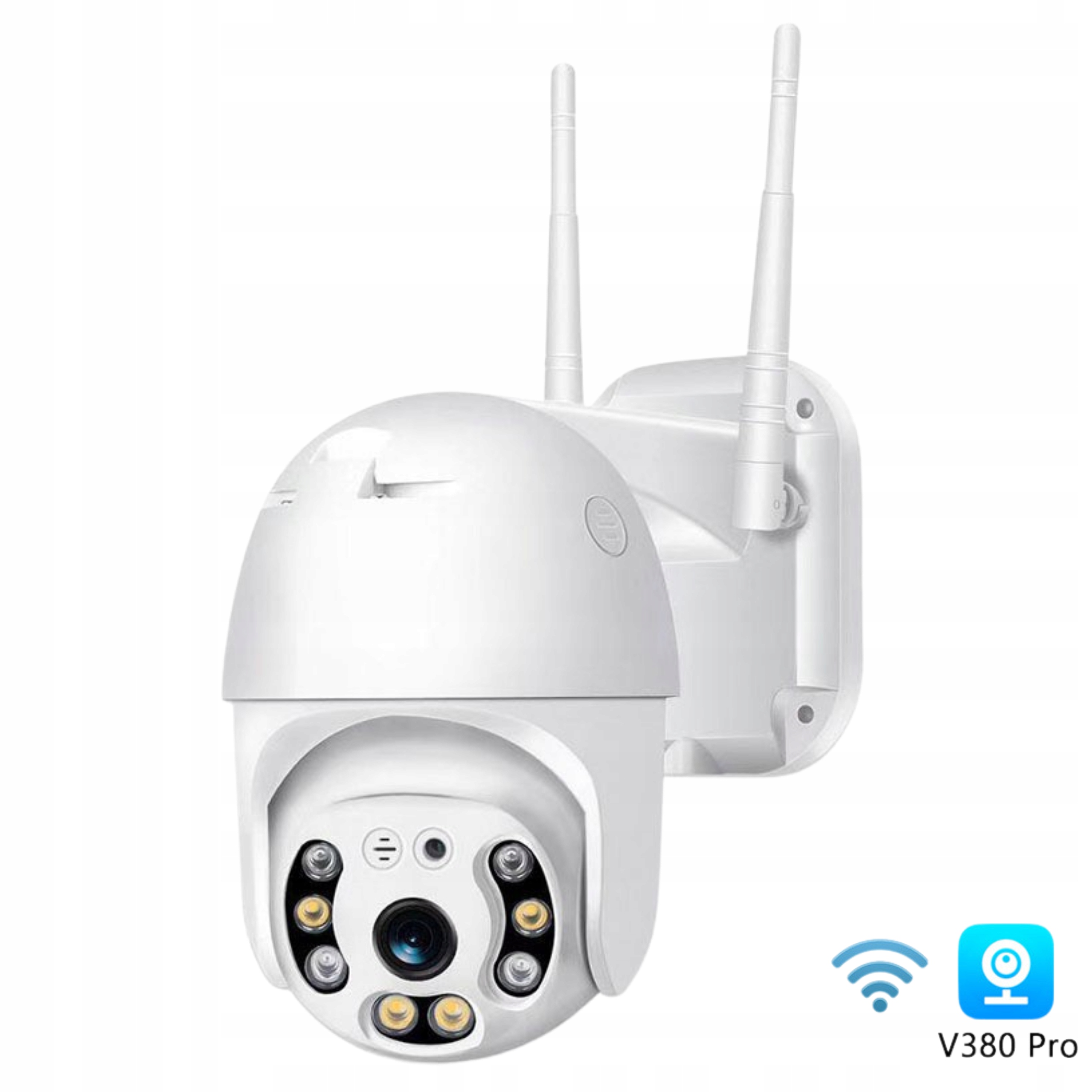 Kamera Ip Hd X3 Zoom 350° Wifi Detekcja Obrotowa Zewnętrzna Dzień i Noc