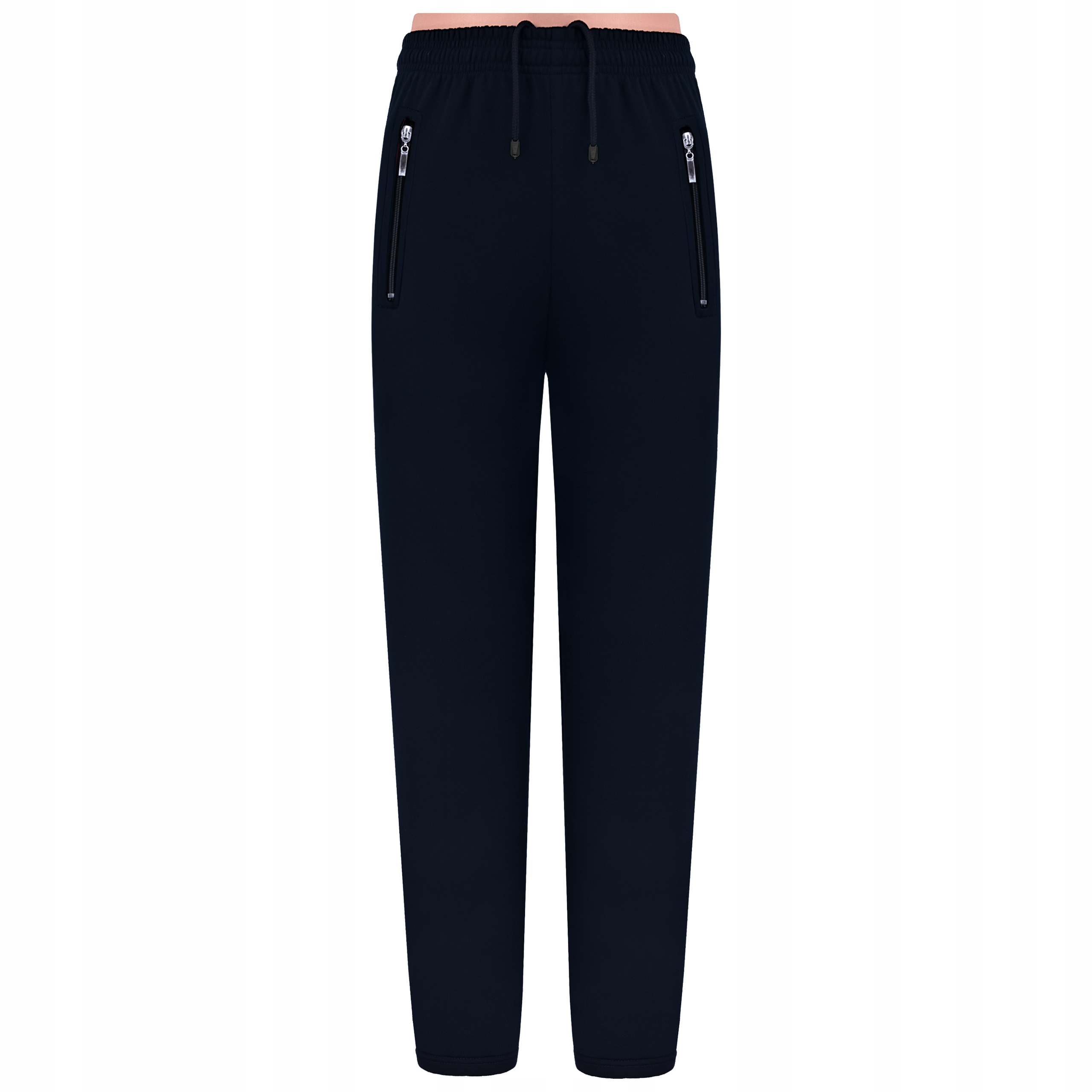 Spodnie dresowe Dla Wysokich baw Bez Puszku Proste czarne/cz M Krm Polska