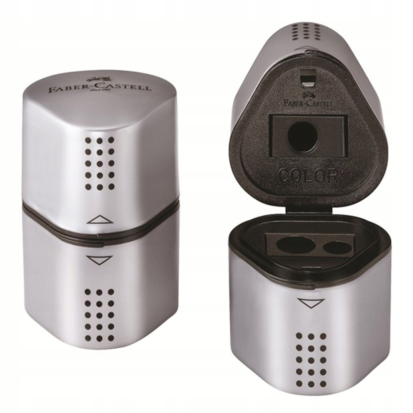 

Temperówka Grip 2001 Trio Faber-Castell srebrna