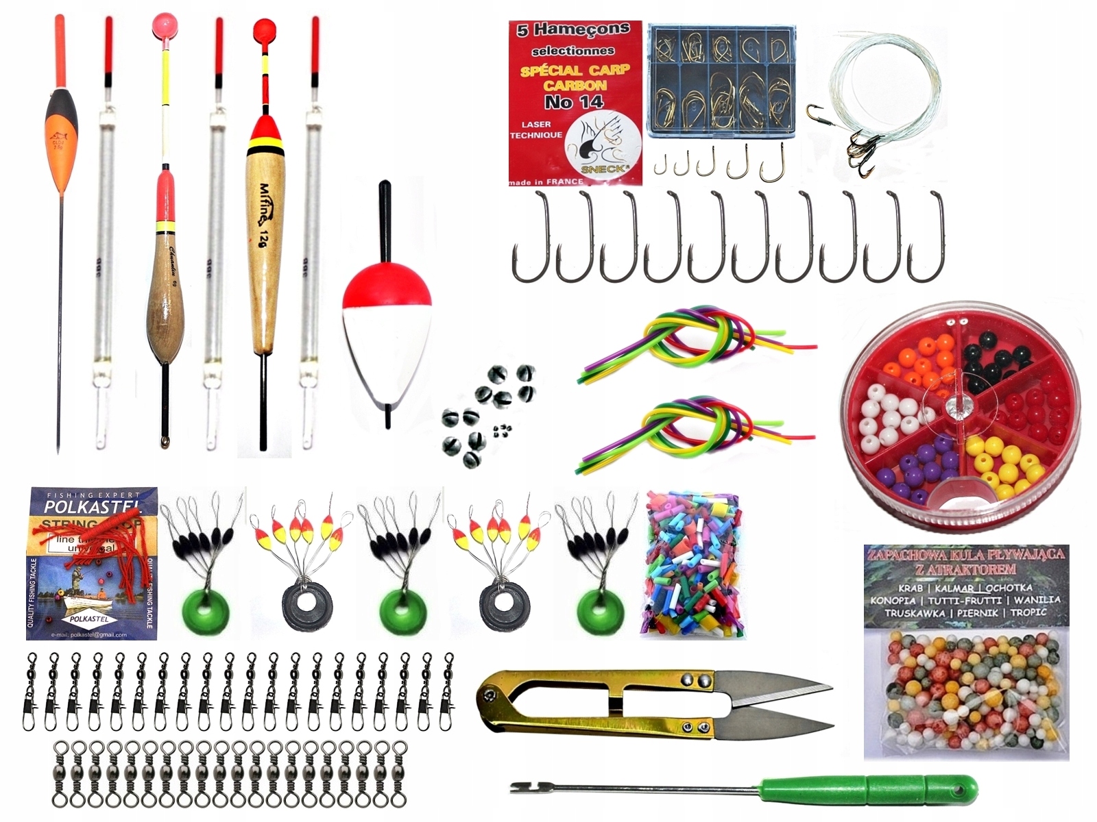 665 AKCESORIÓW NIEZBĘDNYCH PODCZAS WĘDKOWANIA.