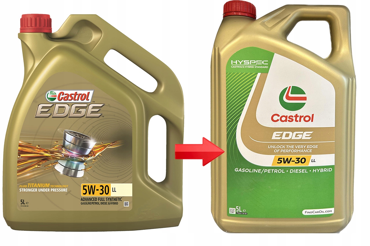 CASTROL EDGE TITANIUM FST LL 5W-30 7L + ZAWIESZKA Producent Castrol
