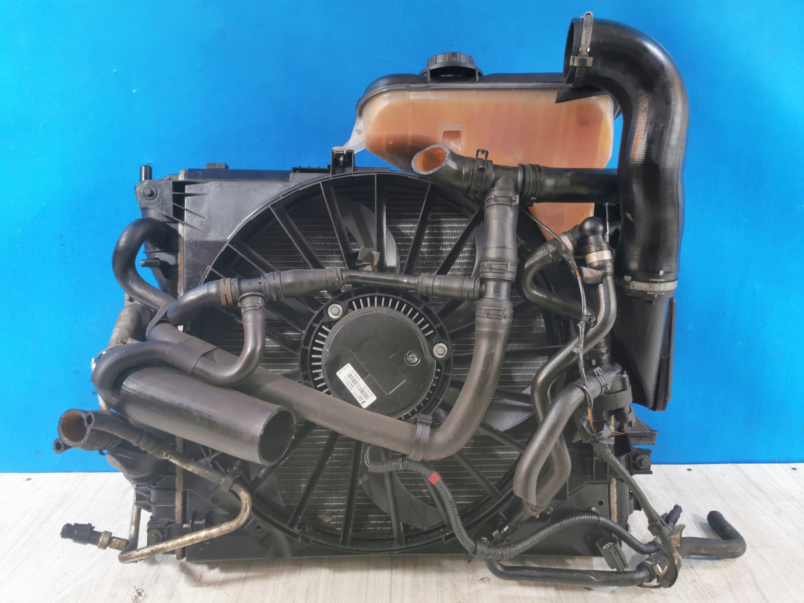 Jaguar XF X250 07/11 chłodnice wentylator komplet 3.0 diesel