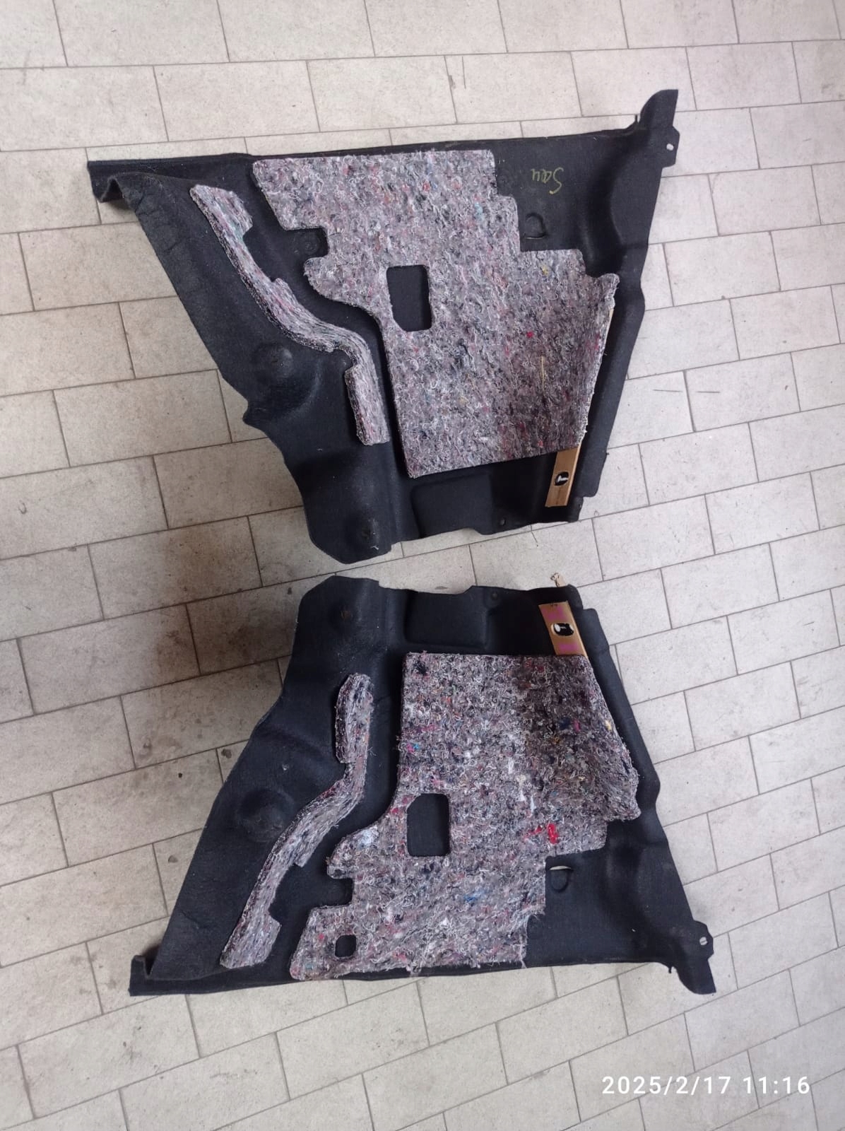 boot upholstery right left DACIA SANDERO III STEPWAY