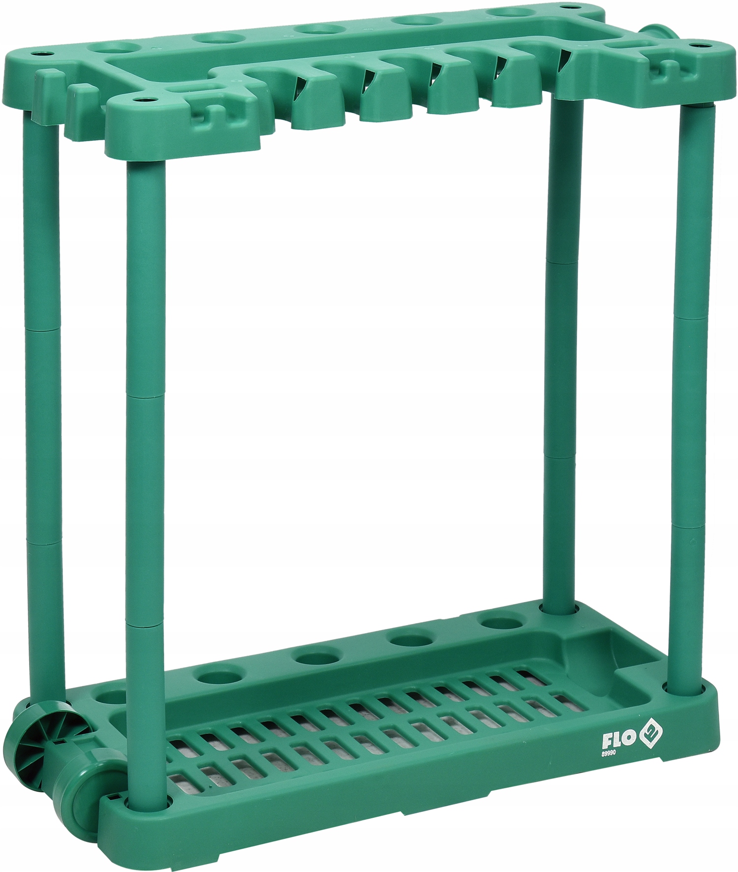 STOJAK NA NARZĘDZIA OGRODNICZE ORGANIZER Z KÓŁKAMI Marka Flo