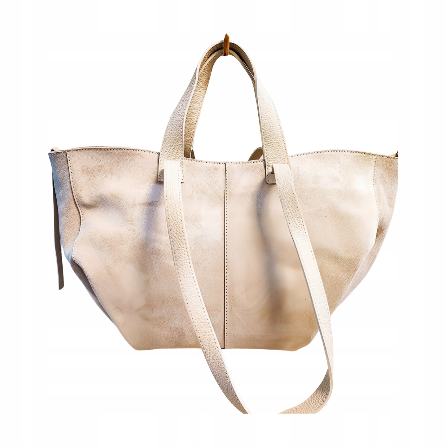 Massimo Contti shopper taška semišová béžová