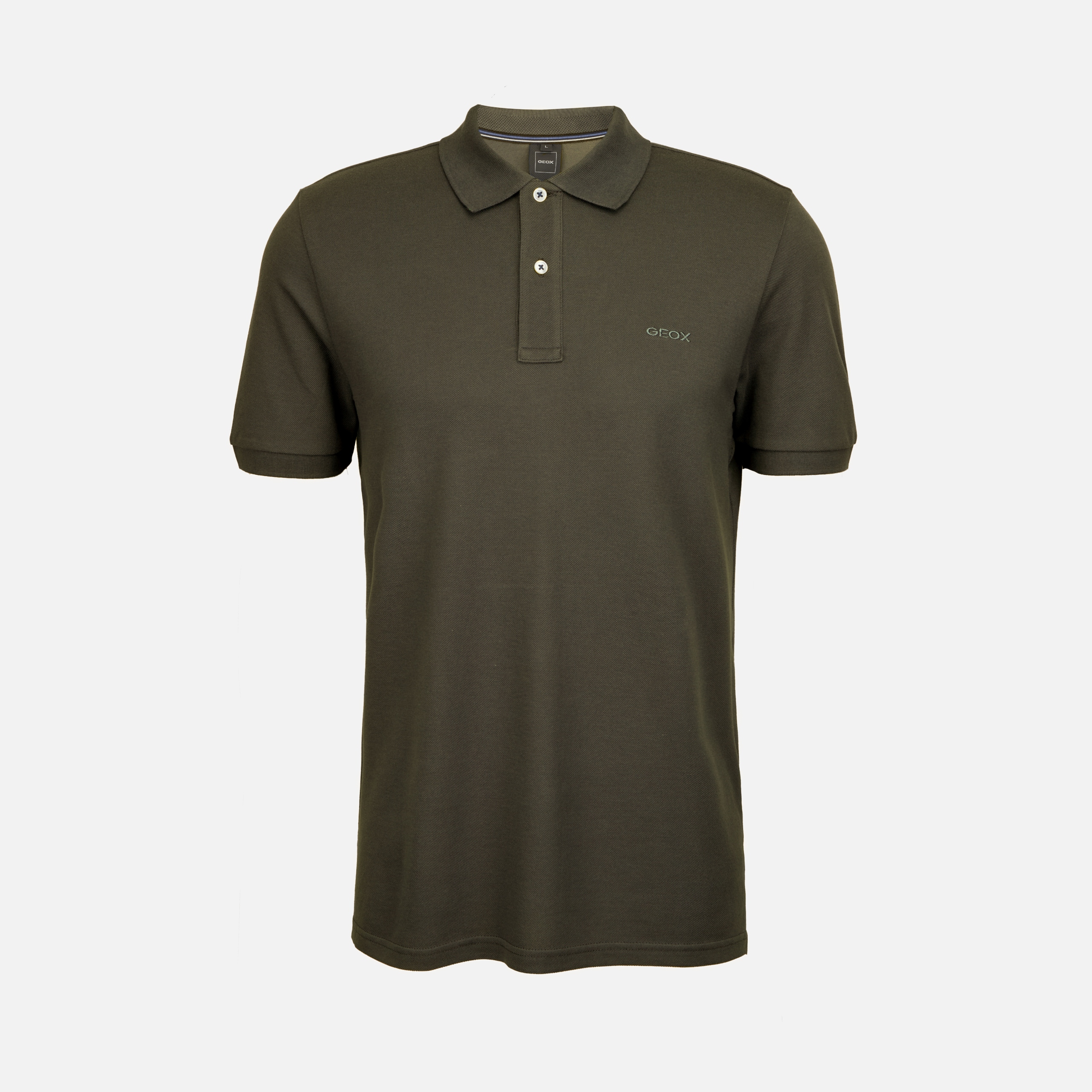 Geox Khaki pánské polotričko Geox Polo