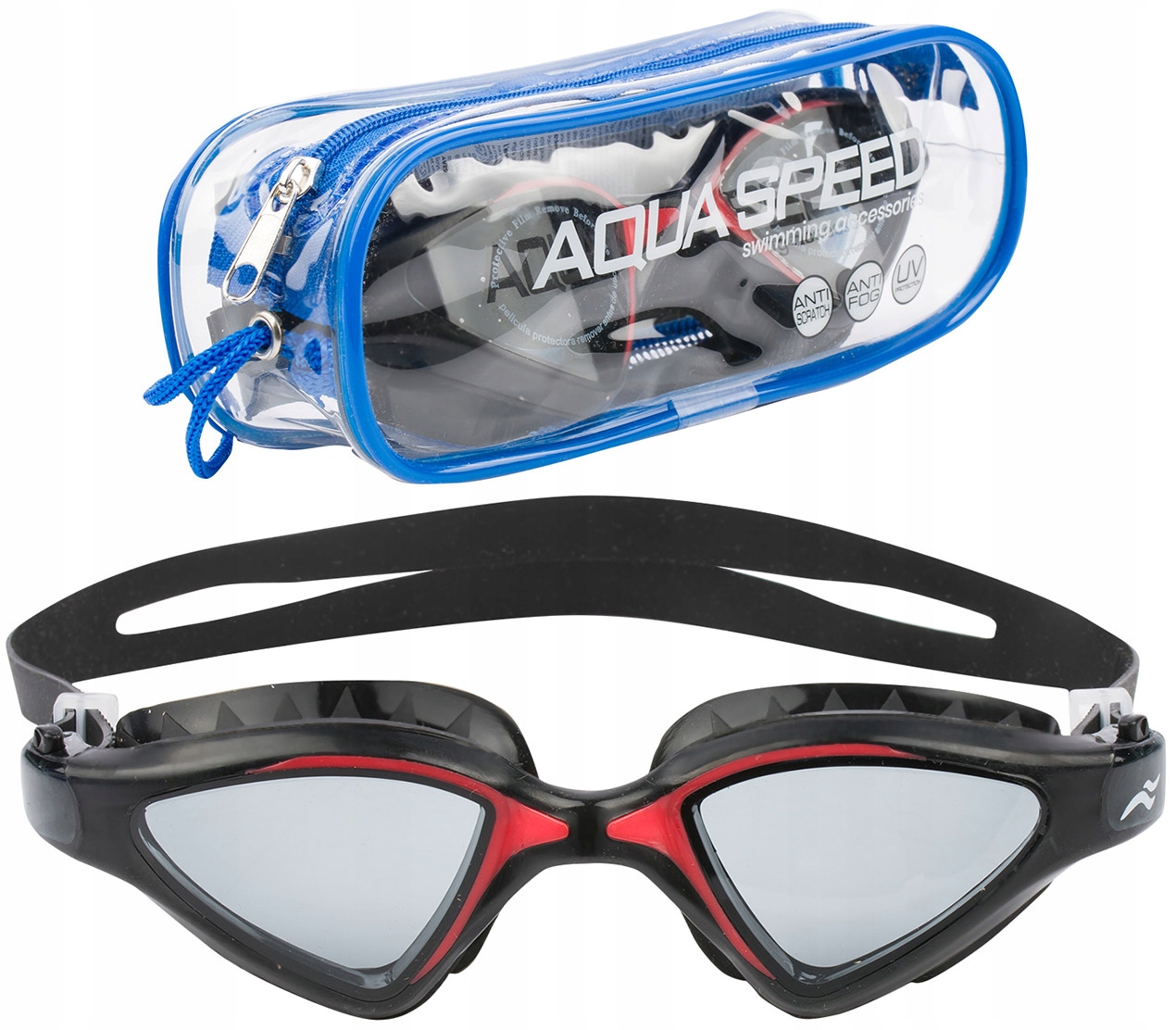 Aqua Speed Anti Fog Okulary Pływackie Do Pływania Okularki Na Basen Uv