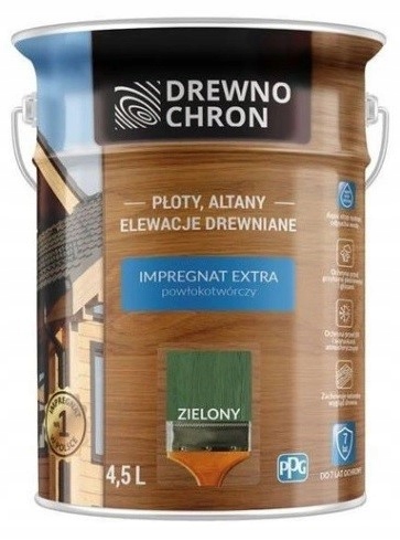 Drewnochron Impregnat Extra Zielony 4,5l