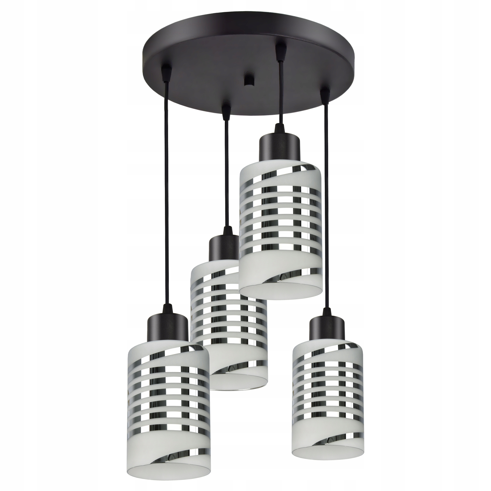 

Lampa Wisząca Sufitowa Żyrandol Abażur Nowoczesna