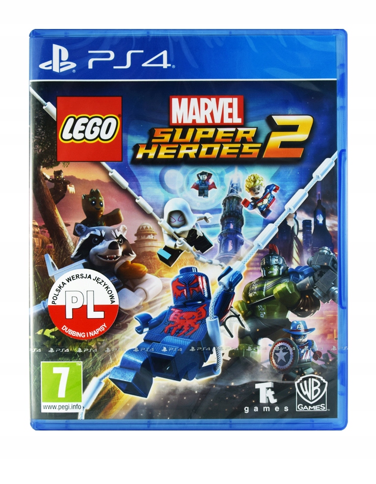 

Lego Marvel Heroes 2 PS4 Płyta Dubbing Pl