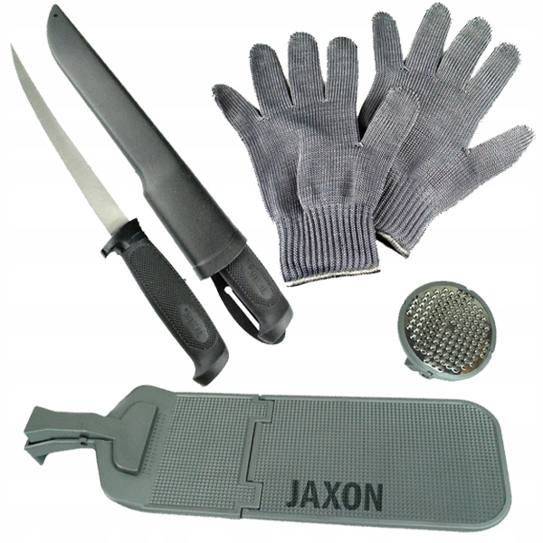 Zestaw Do Skrobania I Filetowania Ryb 4w1 jaxon