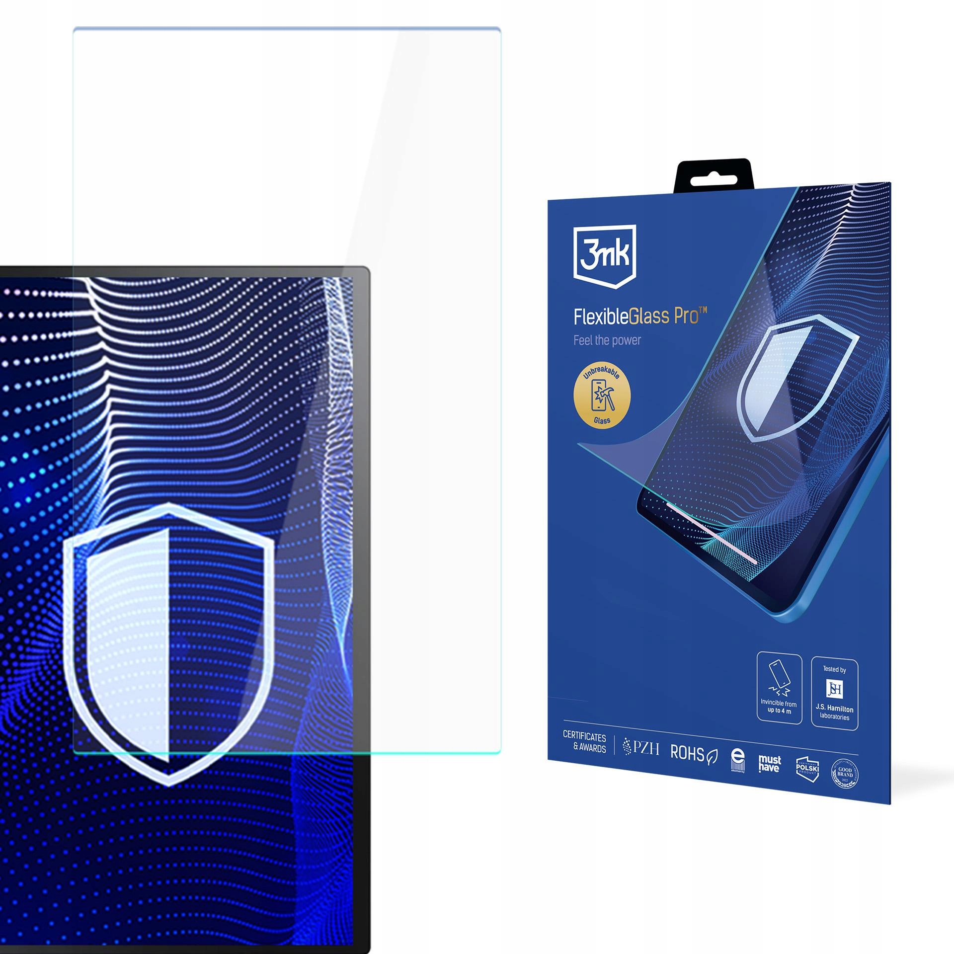 Nerozbitné hybridní sklo na displej Samsung QB24R-T 3mk FlexibleGlass Pro