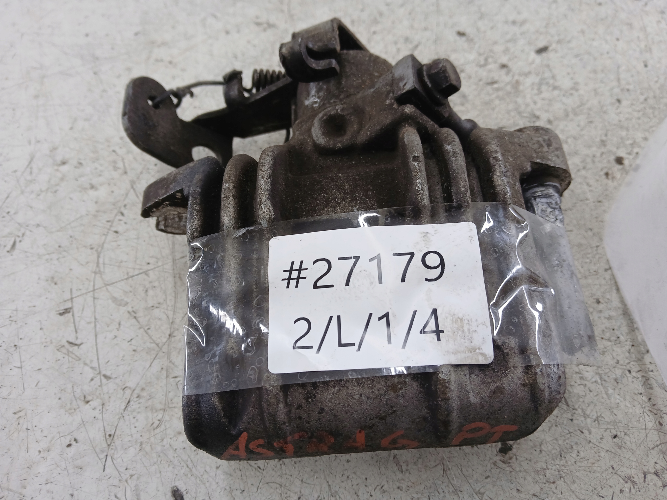 OPEL ASTRA II G caliper brake right rear part