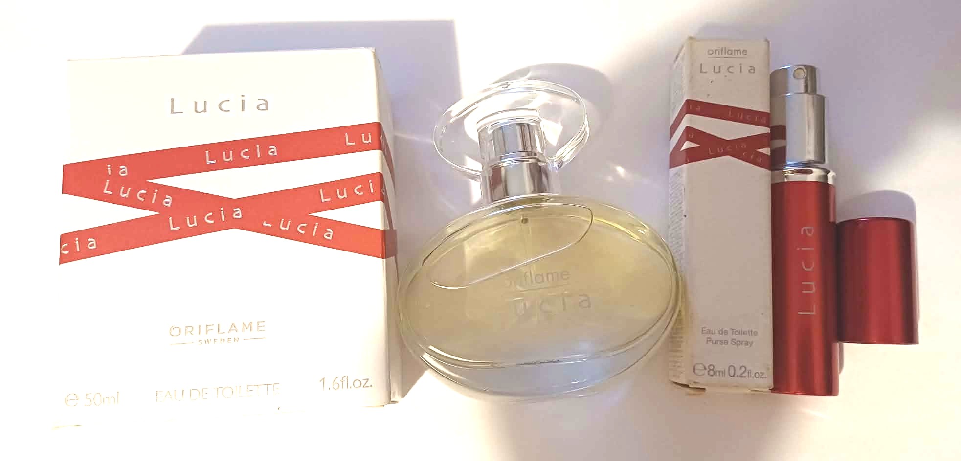 Sada Lucia – toaletní voda a parfém V Pouzdru Oriflame