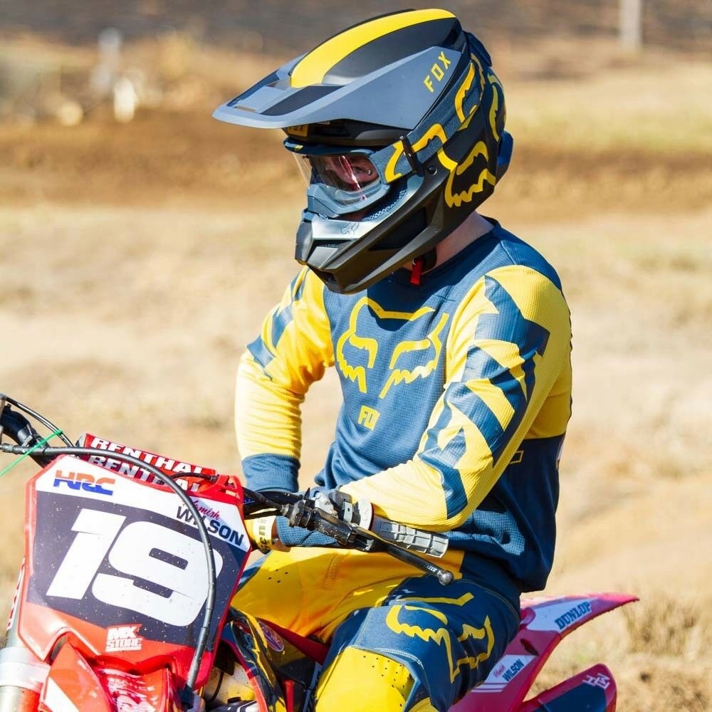 Fox 180 PRZM granatowy/żółty ProMX Rozmiar 34