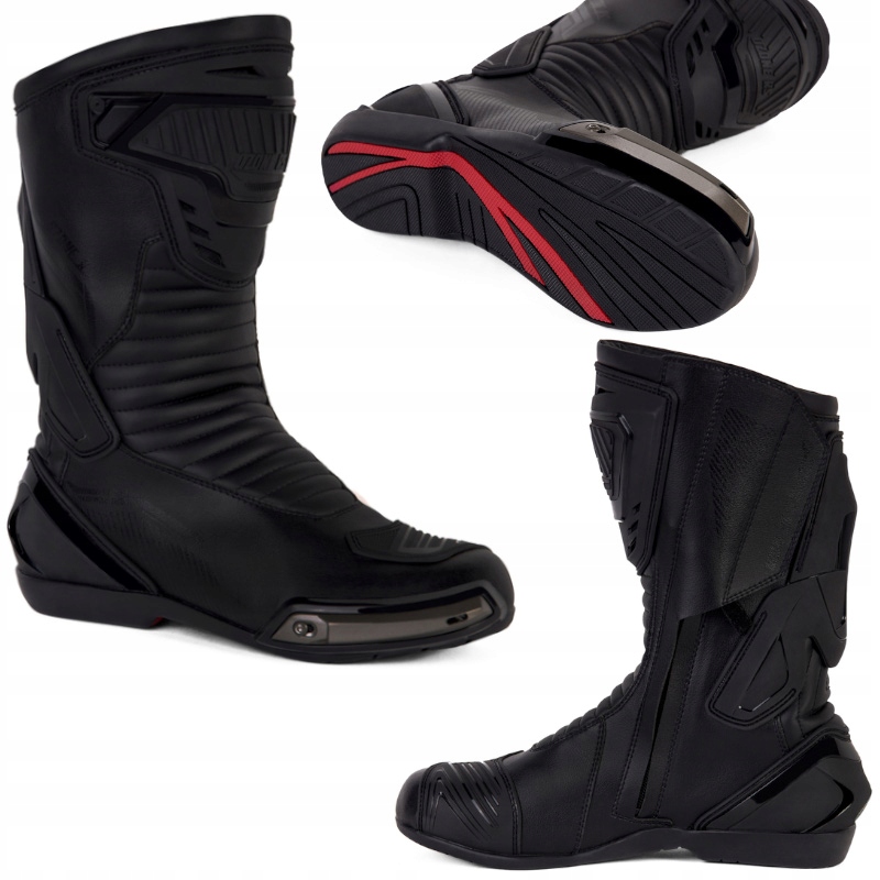 Buty motocyklowe Ozone RS Black 42 Typ Sportowe