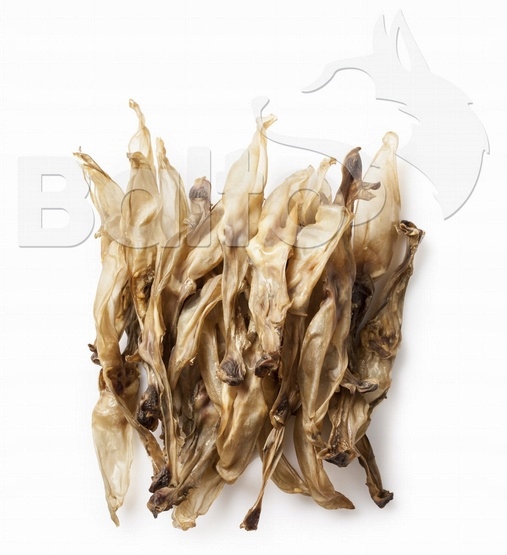 Levně Kousátko Pro Psa Králičí Ucho Bez Kožešiny Přírodní Sušené Balto Snack 500 G