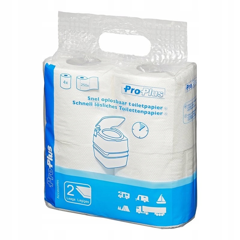 

Papier toaletowy rozpuszczalny Kamper toalety Bio