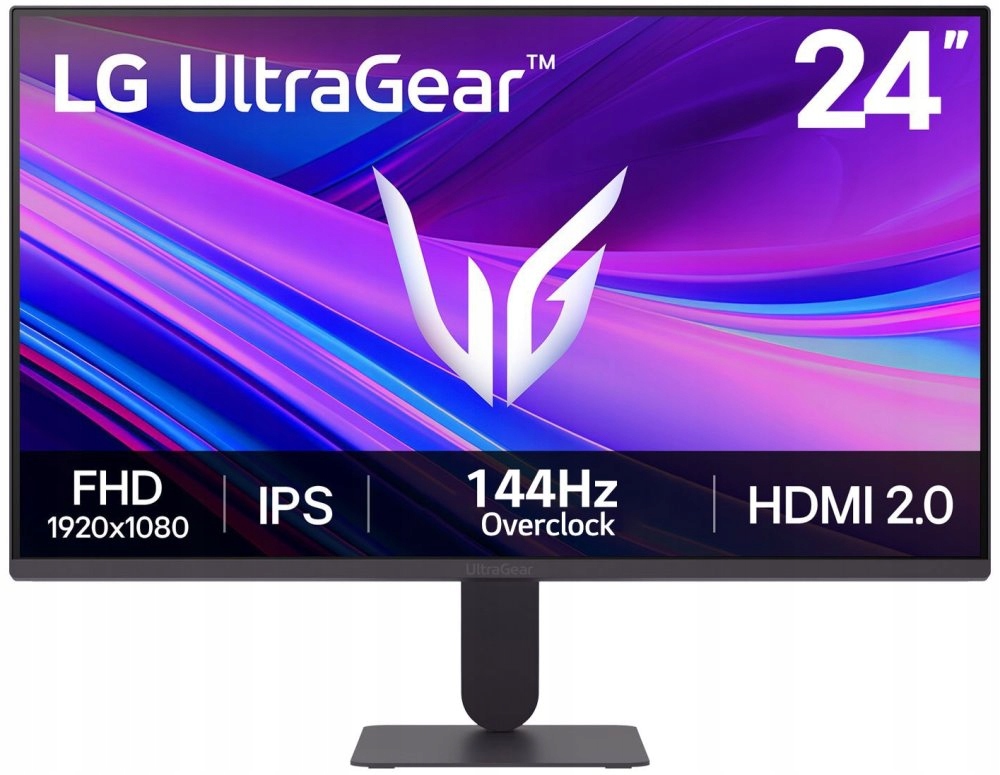 Lg monitor 24G411A-B Ips 23,8"/ 1920x1080 144Hz/ 250cdm 5ms/ 1500:1/DP