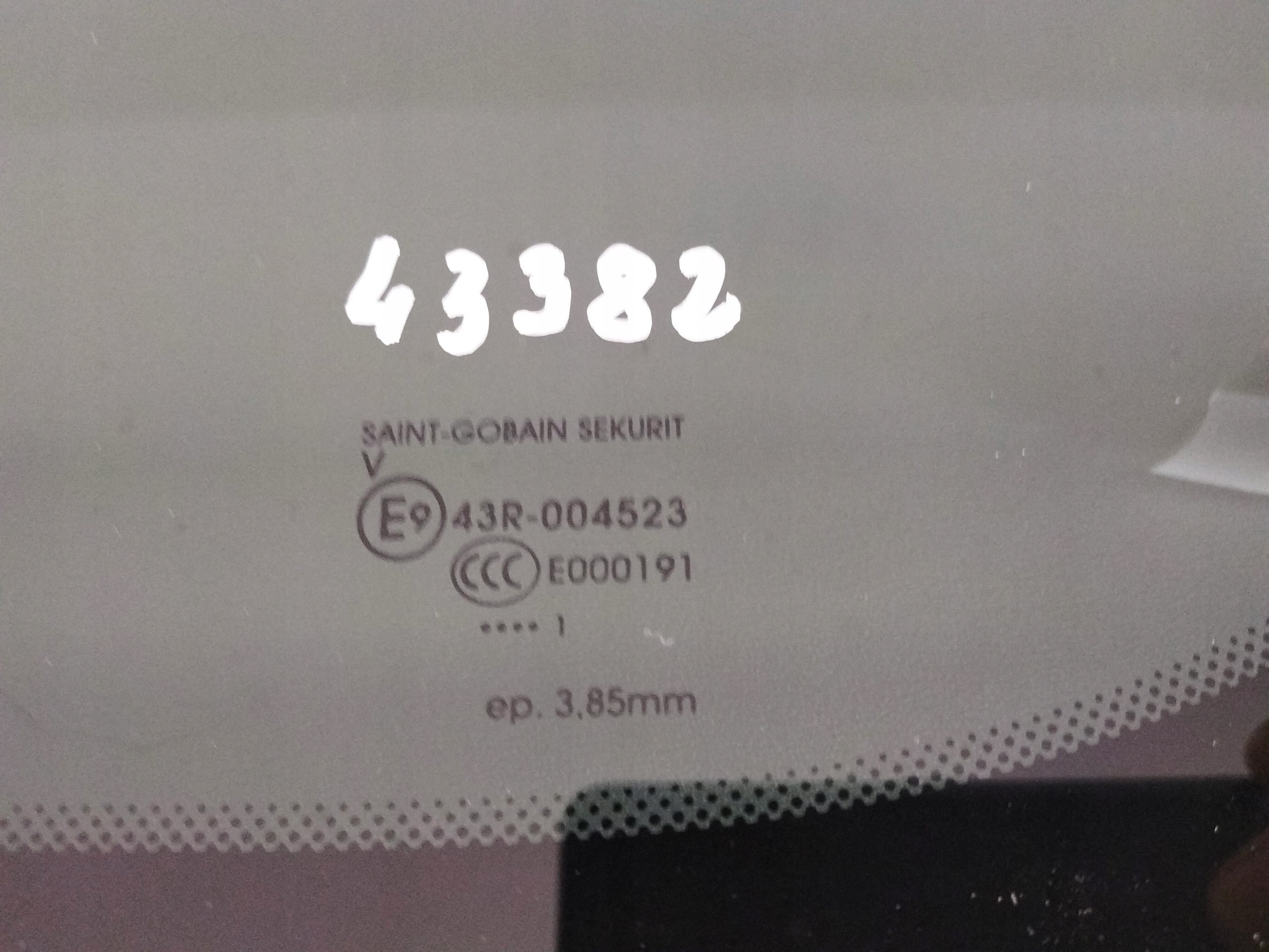 window side bodywork rear part left BERLINGO PARTNER IV 18- PROACE CITY 19