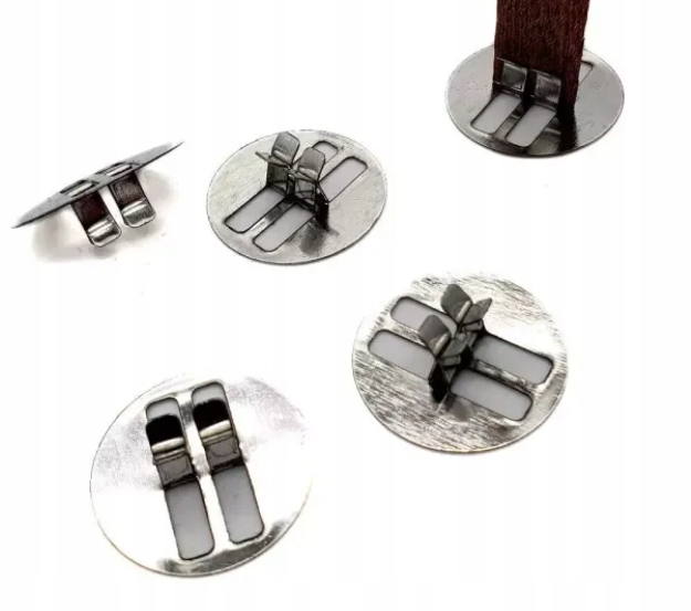 Kovový stabilizátor dřevěného knotu 1000 ks