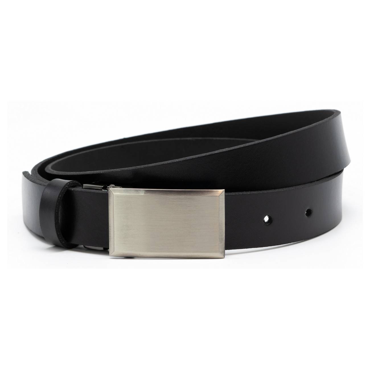 

Pasek skórzany do spodni model 2.30 czarny 130