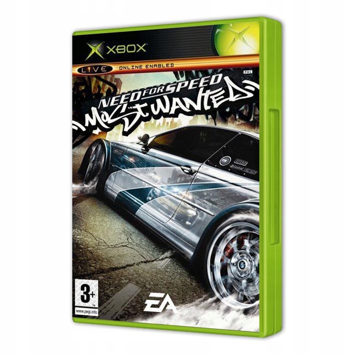 Need for Speed Most Wanted Xbox pudełkowa