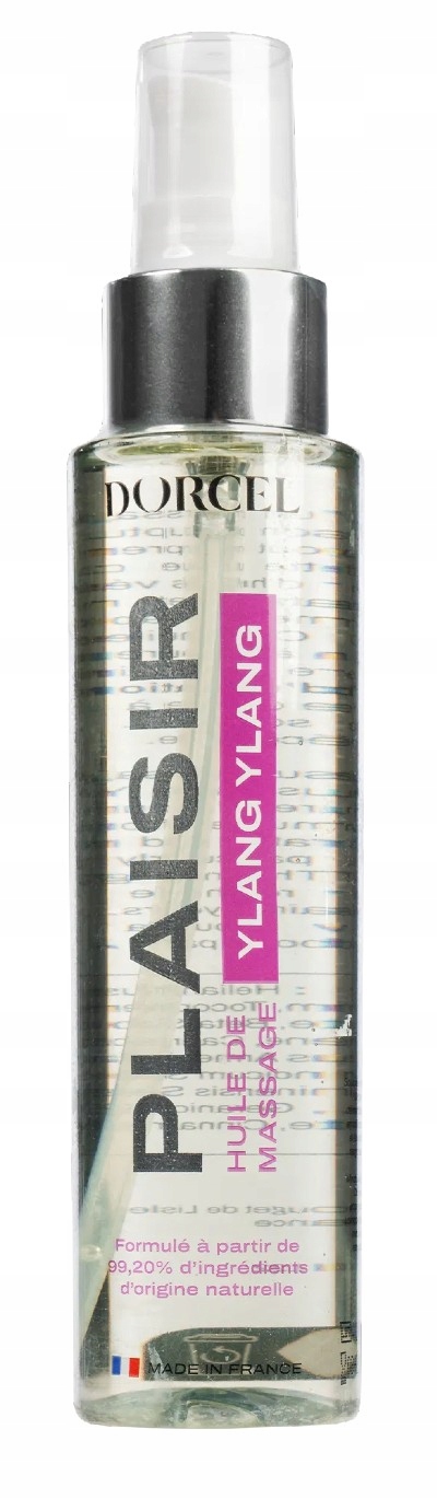 Masážní olej Ylang Ylang 100 ml s konopným olejem a vitamínem E