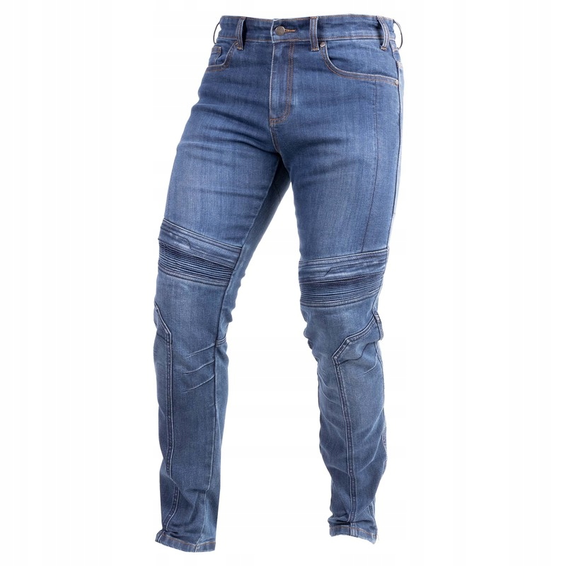 OZONE SPODNIE JEANSY MOTOCYKLOWE MĘSKIE HORNET II SHORT WASHED BLUE 36/32