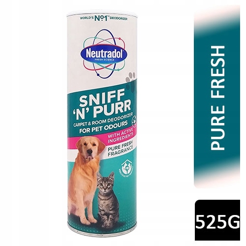 

Odświeżacz do dywanów Neutradol Pet 525g Uk