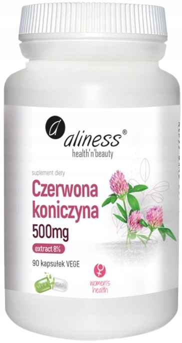 

Czerwona koniczyna 500mg menopauza, serce, Aliness