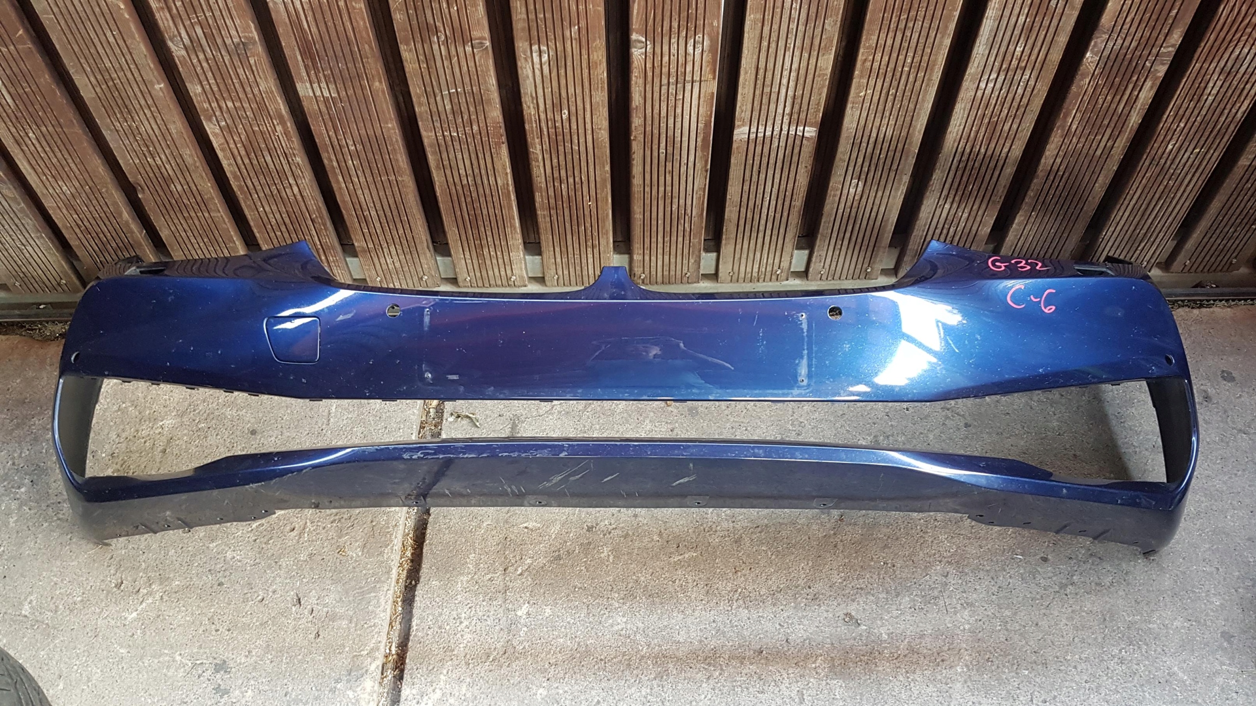 Frontstoßstange BMW SERIA 6 G32 PDC MEDITERRANBLAU