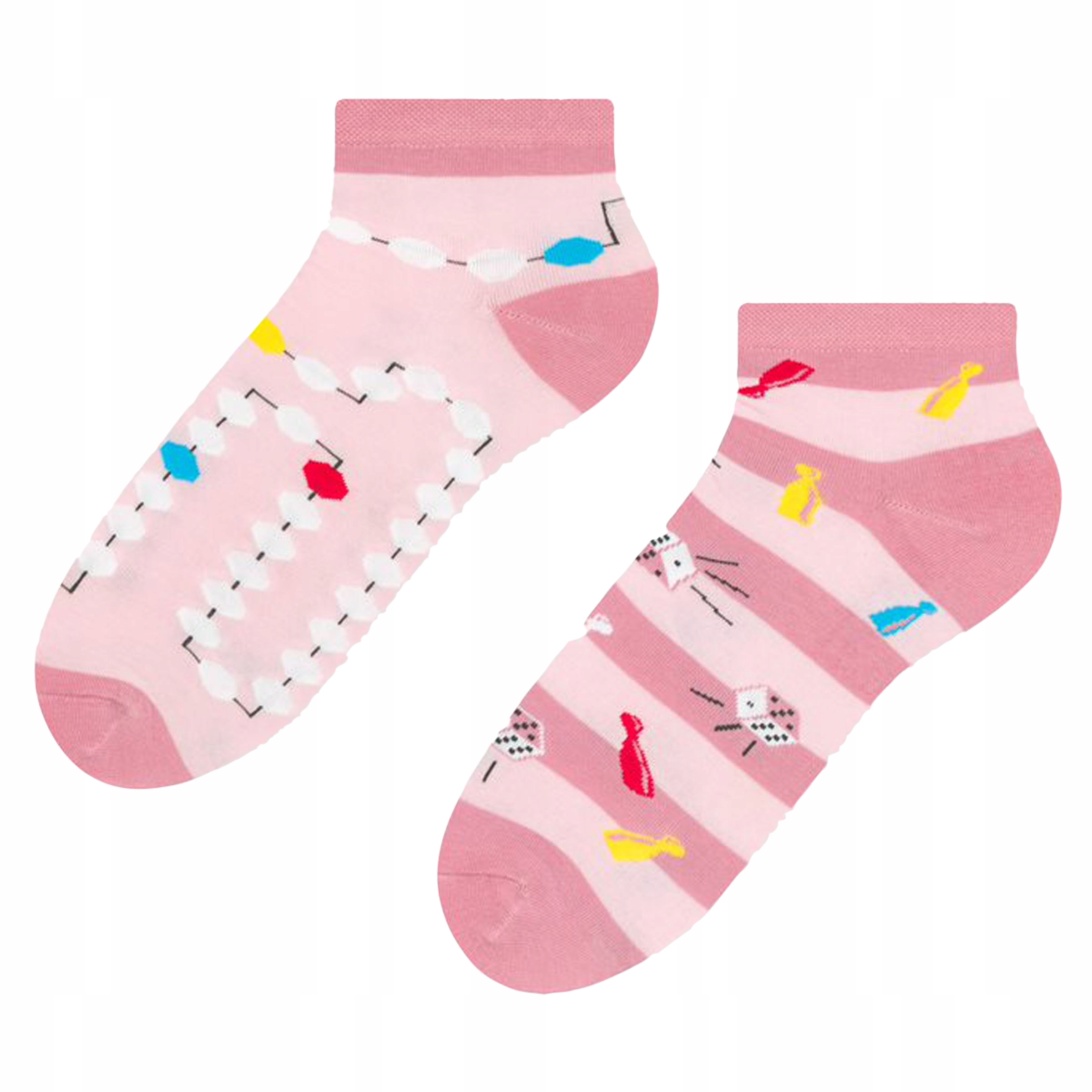 

kolorowe skarpety stopki More nie do pary Gra