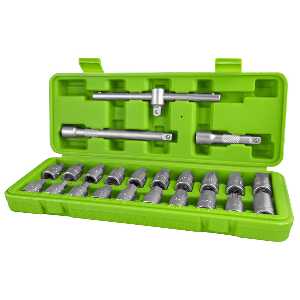 Nasadki klucze do korków oleju, 23 szt. Marka JBM