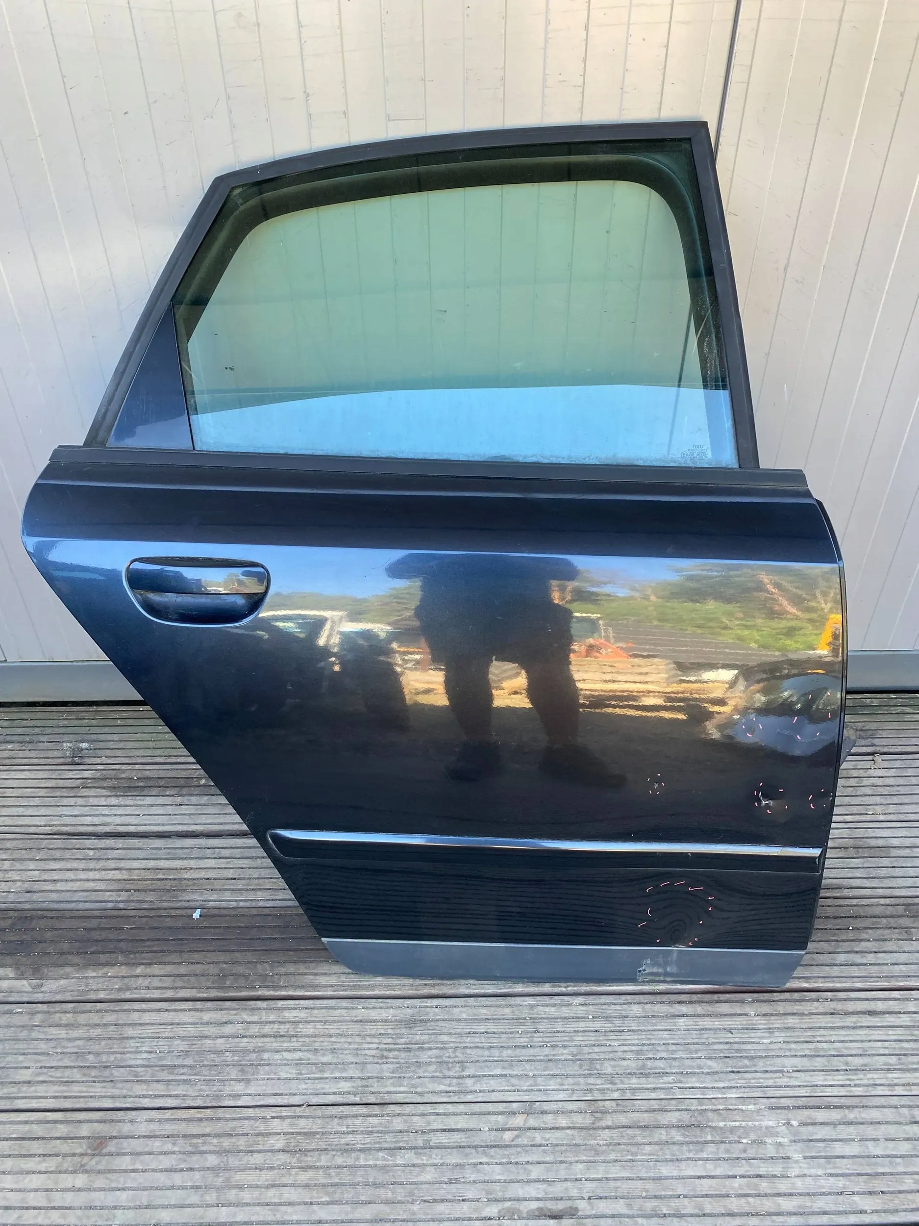 AUDI A4 B6 Berline Complets Portière Droite Arrière Noir