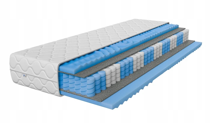 Materac 160x200 HyperElastic 26 cm kieszeniowy masujący twardy H3