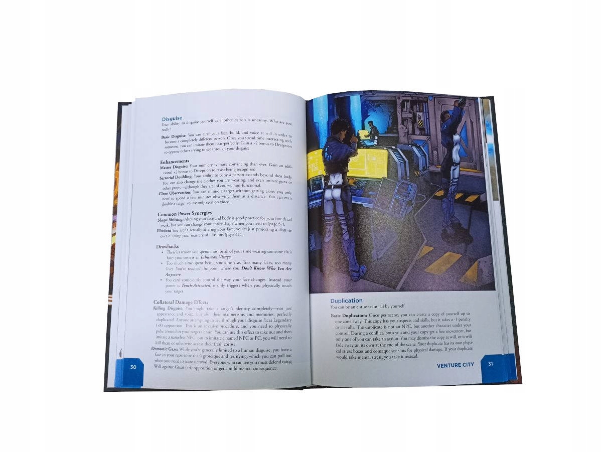 FATE RPG - Venture City - ENG Podręcznik dodatkowy System inny