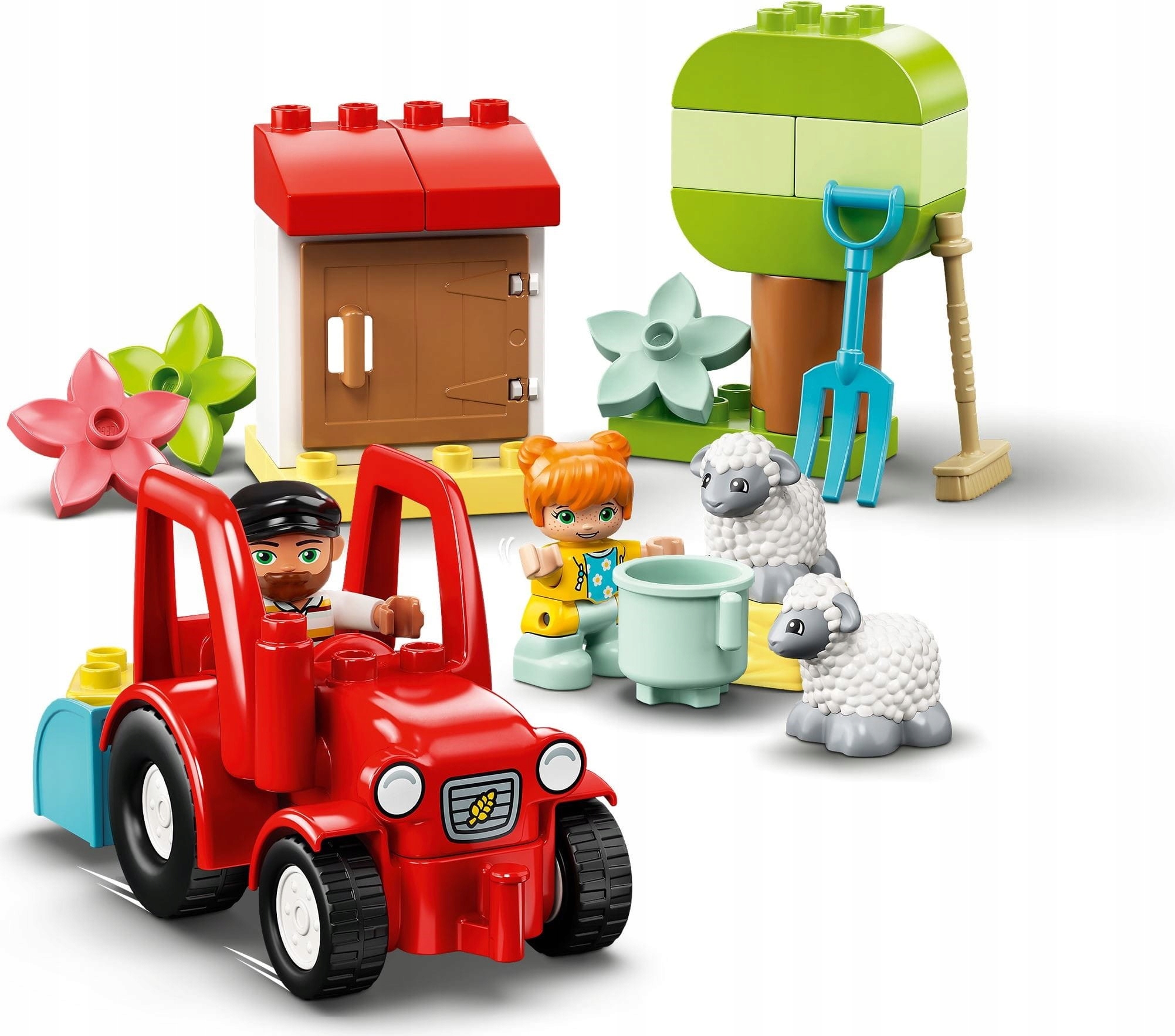 Lego Duplo Traktor a hospodářská zvířata 10950