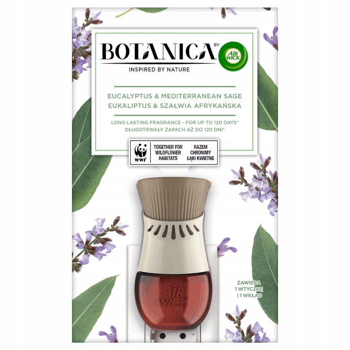 

Air Wick Botanica Set Elektryk Eukaliptus Szałwia