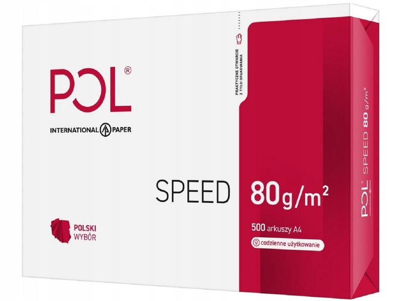 

Papier do drukarki Poljet A4 80g 500 szt.