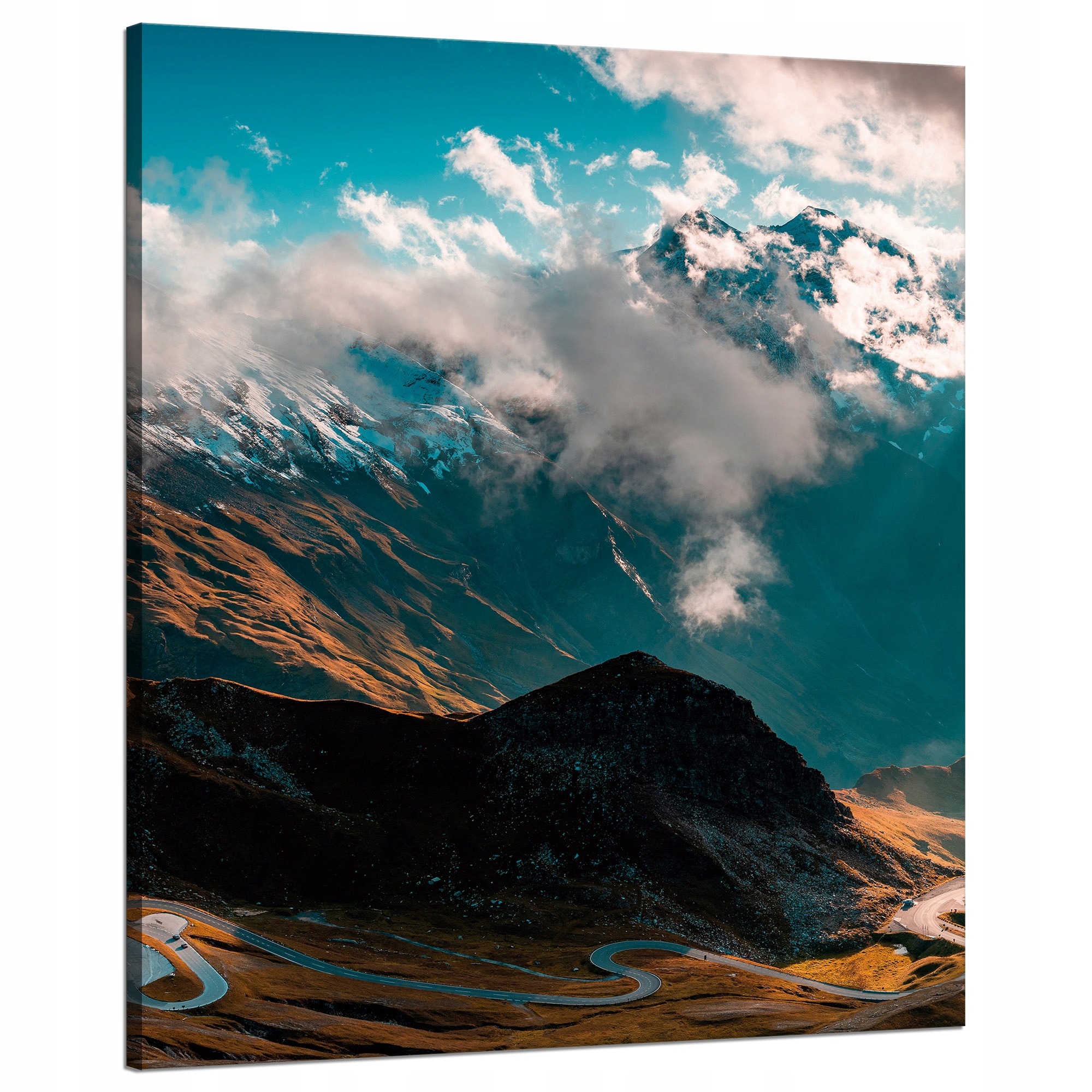 Obraz na plátně Sněžné hory Vrcholy mraků Příroda 80x100 cm