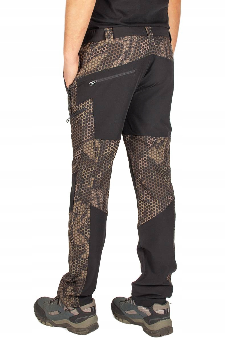 spodnie TREKKINGOWE męskie TURYSTYCZNE trekingowe taktyczne 48 2XL Kolor beżowy